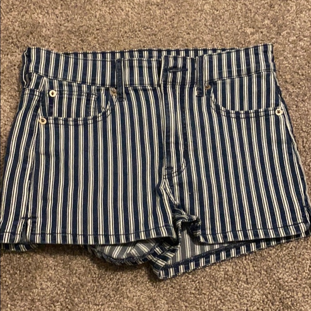 stripped shorts